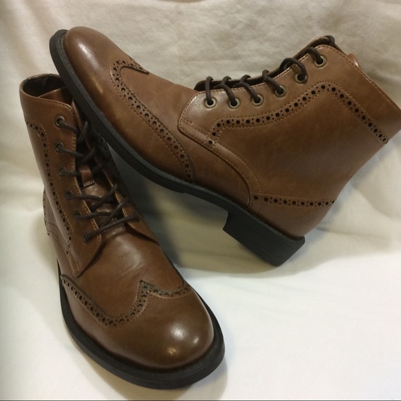 kenneth cole wingtip boots